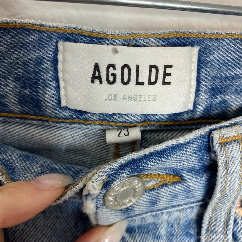 Agolde Luna Organic Cotton Barrel Leg Jeans - Picture 3 of 8